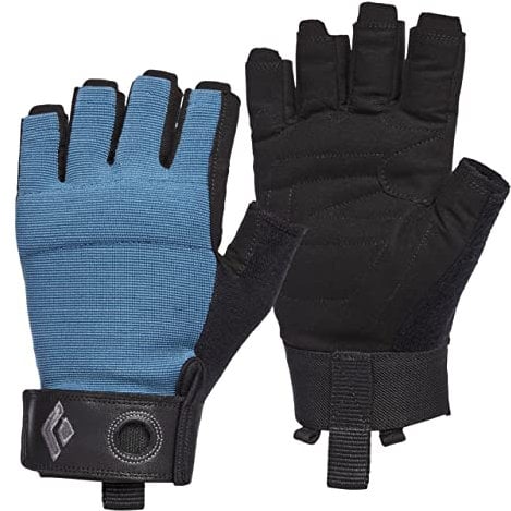 Black Diamond Unisex Crag Half-Finger Gloves Kletter-Handschuhe, Klettersteig, Astral Blue, XL