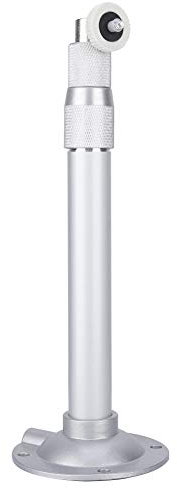 VBESTLIFE Support de projecteur, télescopique de 3 kg, Rotation à 360°, réglable en Alliage d'aluminium, Levage, Vertical, Mural, Support de Plafond, Support cylindrique pour