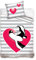 Looney Tunes bettwäsche grau/rosa 140 x 200 cm