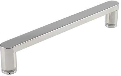 WL-ZZZ 304 Stainless Steel Shower Door Handle | 300mm/400mm/440mm/500mm/600mm Hole Centres | Grab Bar Push and Pull Door Handle Sets Suitable for Bathroom Shower Enclosures (Size : 400mm)