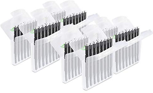 JB White 64 filtres Anti-cérumen pour prothèse auditive pour Phonak Cerustop | Widex Nanocare | Oticon MiniFit | Siemens Signia 3.0 | Resound | Wax Guards Filtre de protection de cire (64x Ø1,3 mm)