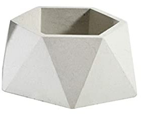 NICETOW Vasi per Piante da Fiori Vaso da Fiori in Cemento a Faccia Vista Giardino Esterno Cortile Tavolino da casa Decorazione per Ufficio Piccolo Vaso da Fiori Vasi per Piante da Interni Alti 2,16