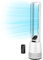BEPER P206VEN350 Ventilador y Purificador de Aire con Filtro de Carbón - Purificador Aire 3 Velocidades y 3 Modos de Ventilación, Panel Táctil, Mando a distancia incluido