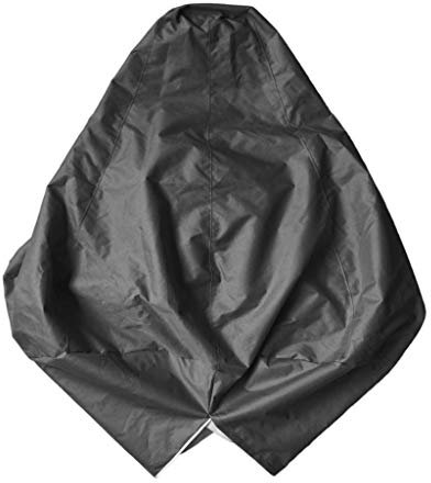 XXL Wasserdichter Sitzsack Ohne Füllung – Sitzsackbezüge für Erwachsene – Bequeme Überzüge für Gaming Stuhl – 75 X 95 Cm/30 (nach Dem Befüll, Schwarz