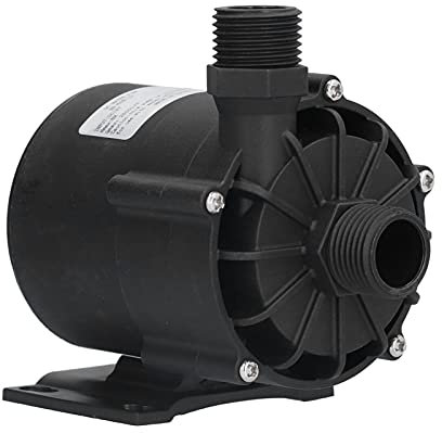 Pompes immergées, 12V DC Pompe à Eau Brushless 2500m³/h Faible Bruit Mini Ultra Silencieux pour Aquariums pour Systèmes Hydroponiques pour Fontaines