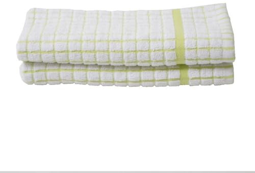 10XDIEZ Pack 2 paños de Cocina Palermo Verde (Verde Palermo - 50cm x 50cm)