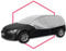Autoabdeckung Halbgarage Wasserfest & Extrastark Atmungsaktive Autoplane Abdeckplane gegen Regen Schnee Wind UV-Strahlung Laub und Anderen Schmutz Autohülle, L-XL HB/Kombi L: 295-320cm / H: 75cm
