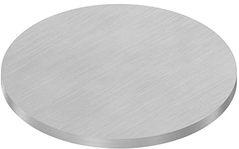 STEINBACHER© | piastra rotonda in acciaio inox Ø120x6mm, taglio laser, V2A