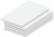 PRICARO Notizblock Blanko, magnetisch, A6, 25 Blatt, 5 Stück