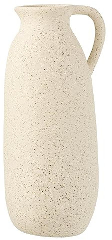 J-Line Vase Cruche Ceramique Beige L