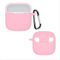GIOPUEY Cilicone Case Compatible with Huawei FreeBuds SE 3/SE 2, Ultra-thin soft Cover, Slim-Fit,Anti-Fall,Not Easy to Dirty - Pink