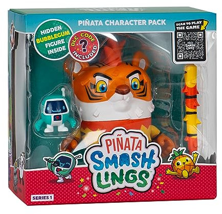 Pinata Smashlings SL6010C Pinata Gelenkfigur Mo Tiger, Roblox, offizielles Spielzeug von Toikido