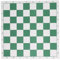 Tournament Chess Mat Portable PU Leather Tournament Roll Up Chess Board Chess Rollable Chessboard Lightweight & Non Slip (L)