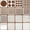 cobee 16 Stück Kreis Schablone Set, Schablonen zum Malen Wiederverwendbare Kreisschablonen in 16 Größen, Runde Schablone Kunststoff für Notizbuch Tagebuch Scrapbook Fotoalbum DIY-Projekte (15 x 15 cm)