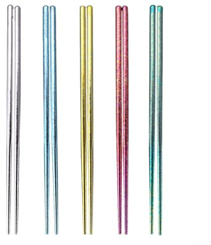 Palillos Pure Ti, no reactivos con los alimentos, mantienen el sabor de tu comida