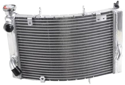 AMXHYVS Compatible con Triumph para Street para Triple 675 para 675R 2013 2014 2015 2016 2017 2018 Enfriador De Agua De Aluminio Radiador De Enfriamiento del Motor Radiadores de Motocicleta