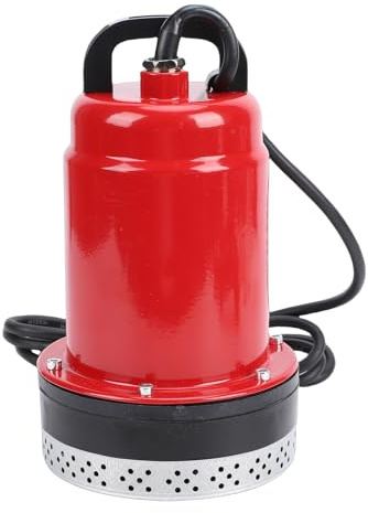 Eujgoov DC-Tauchpumpe 180W, Tiefbrunnenpumpe für Garten Landwirtschaft | 26 Fuß Hub, 1 Zoll Auslass, Edelstahl Gehäuse, Gleichstrom Betrieb