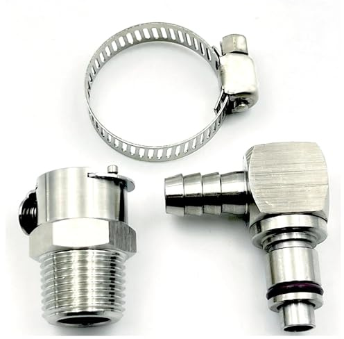 Per BMW R1200GS ADV R1200RT S1000RR K1200R K1300R K1600GTL HP4 Connettore Metallico A Sgancio Rapido Pompa Carburante Rninet Pompa Benzina Motore(K8-YT516 1set)