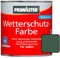 Primaster Wetterschutzfarbe 750ml Fjordgrün Holzfarbe UV-Schutz Wetterschutz