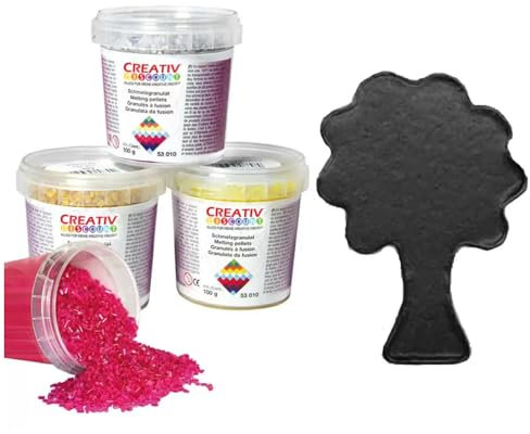 Creative Discount® Schmelzgranulat schwarz 200 g PREISHIT