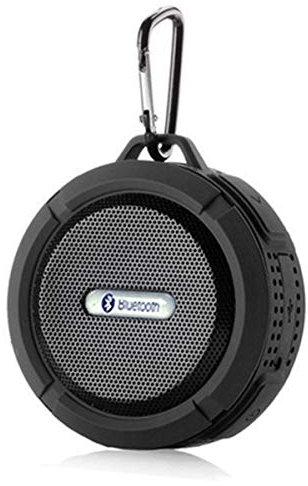 Wasserdichter Bluetooth-Lautsprecher Mini Wireless Duschradio Saugnapf Stereo Lautsprecher