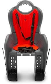 Urban Prime Seggiolino Universale Posteriore, Rosso Nero, 36 X 29 X 75 Cm