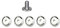 NA 1pc Golf Weight Replacement for 2017 Taylormade M2 Driver (18g)