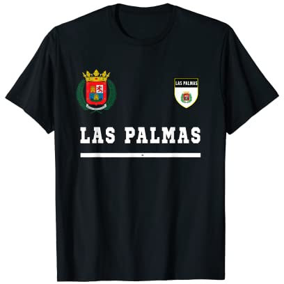 Camisetas de fútbol con bandera deportiva de Las Palmas Camiseta