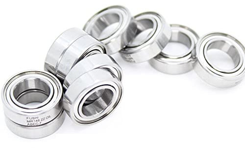 STORKY MR148ZZ Grifflager 8 x 14 x 4 mm for Starkes Bohrbürsten-Handstück MR148 ZZ Nagelkugellager