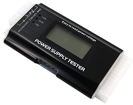 POFET Computer PC Power Supply Tester Schermo LCD da 1,8 '' per ATX ITX IDE HDD SATA BYI