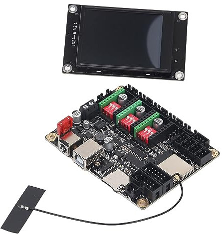 3D Drucker Motherboard Kit, Hauptplatine für Lasergravurmaschine, Ausgestattet mit 32 Bit STM32 Prozessor, Mini 3D Drucker Steuerplatine, Erweiterbares WIFI Modul für MKS DLC32
