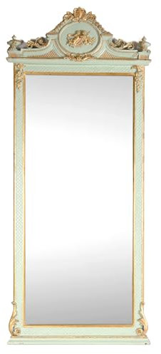 Palazzo Cat10024 Miroir sur pied style baroque 204 x 87 cm