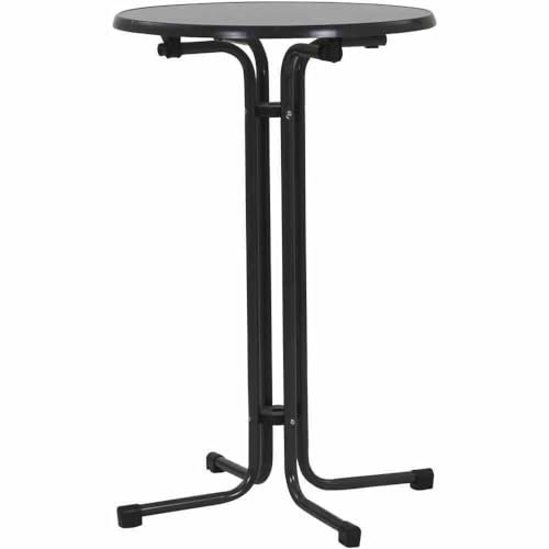 möbelando Stehtisch >MFG Stehtische< in grau, Stahl - 70x110x70x70cm (BxHxTxD)