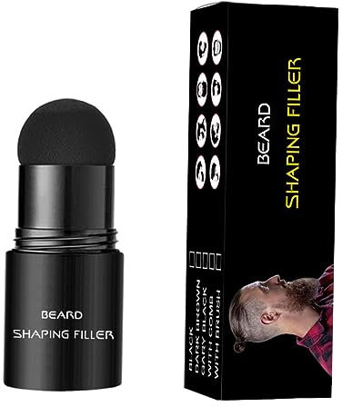 MAGICLULU Bartfüllerstift Für Männer Bartstiftfüller Schönheits-bartfüller Bartformungs-concealer Sicheres Material Tragbar Einfach Zu Verwenden 1 Set Bartformer-set