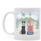 Engravables Cozy Custom Printed Mug – Personalised Gift for Dog Lovers – Cute, Funny & Heartfelt Designs – Multiple Sizes & Styles Available (11oz Ceramic Mug, Woman and Dog)