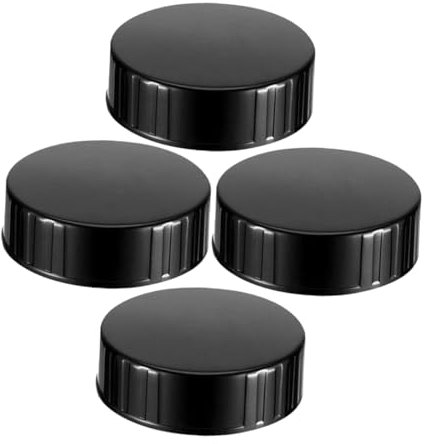 CIYODO 4pcs Cover Screw Caps for Round Bottle Jug Caps Sealing Replacement Lid Bottle