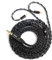 KBEAR ST12 Plus 1.2M Black Earphone Cable, 4N High-Purity OFC Silver-Plated Upgrade Earphones Wire for ZS10 PRO, ZSN PRO, Headphone, In-Ear Monitor (2PIN 3.5, Black, 1.2m)