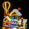 Led Licht Set Kompatibel mit Lego 10339 Santa's Post Office (Kein Modell), Dekorationsbeleuchtungsset Compatible with Santa's Post Office Kreative Spielzeug