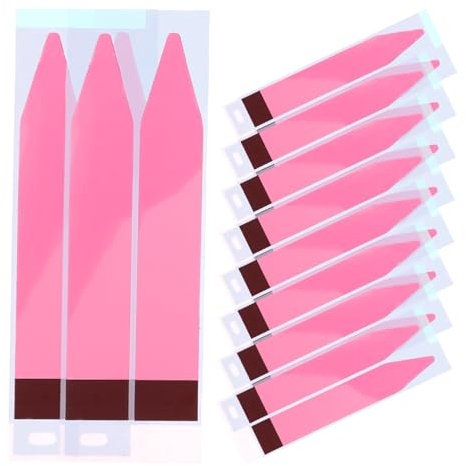 COSMEVIVI 12Blätter Batterie Rückenkleber Telefon Akku Klebebänder Selbstklebende Ersatzstreifen für Verschiedene Akkus Geeignet