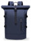 GYakeog Rolltop Rucksack Groß 33L Wasserdichte Laptop Rucksack Herren Damen 15,6 Zoll Schulrucksack Leicht Fahrradrucksack Anti-Diebstahl Sportrucksack für Reisen Radfahren Uni Freizeit-Blau