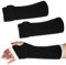 YQQYG Black Sleeves to Cover Arms, Protective Scratch Sleeves, Universal Arm Protectors for Thin Skin, Soft Arms Guards for Cut Resistant