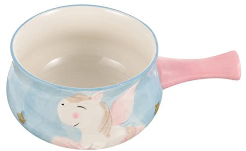 GRIRIW Milchtopf Hitzebeständiger Kochtopf aus Antihaftbeschichtung für Frühstück und Kindergerichte mit Ergonomischem Griff