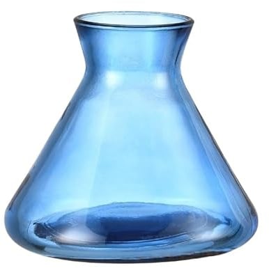 200ml Blue Glass Reed Diffuser Bottles,Empty Refillable Diffuser Bottle for Essential Oils,Aromatherapy Container for DIY Replacement Diffuser,Reed Sticks,Crafts Decor