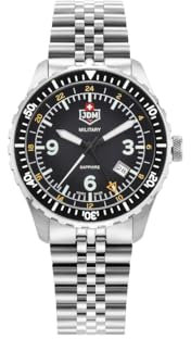 JDM Millitary Herren Analog Uhr mit Edelstahl Armband JDM-WG028-03