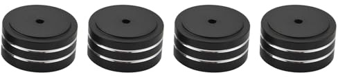 DHYAWUER 4 Pieds 40X20 Mm en Aluminium HiFi AMP Haut Parleur Support Platine Platine