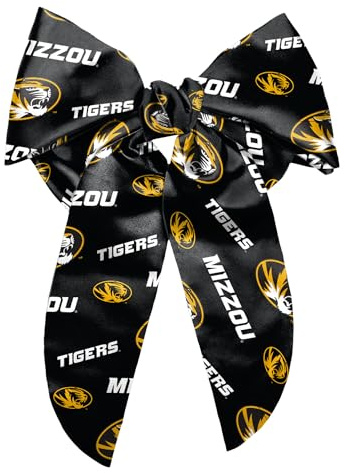Littlearth NCAA Missouri Tigers Big Bow Hair Clip