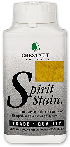 CHESTNUT Products SSYEL1 Wood Spirit Stain Yellow, 1 Litre