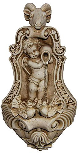 Zimmerbrunnen 42 cm Hoch Engel 13246A Springbrunnen Tischbrunnen Brunnen