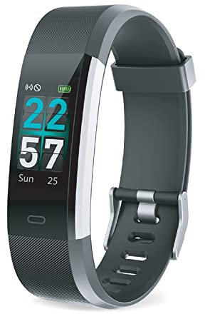 Aquarius AQ125 Touch Screen Fitness Activity Tracker Heart Rate Monitor GPS Waterproof With Colour Screen Incoming call display Remote Camera Control & Auto Sleep Tracking Mode HRM in Choice of Colour