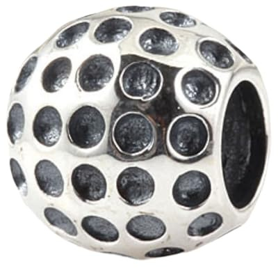 Golfball-Charm, 925er-Sterlingsilber, Sport-Charm, Geburtstags-Charm für Pandora-Charm-Armband (Golfball)